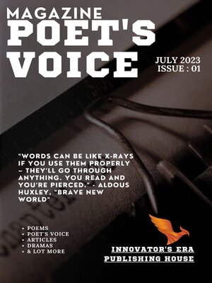 cover image of Poet's Voice